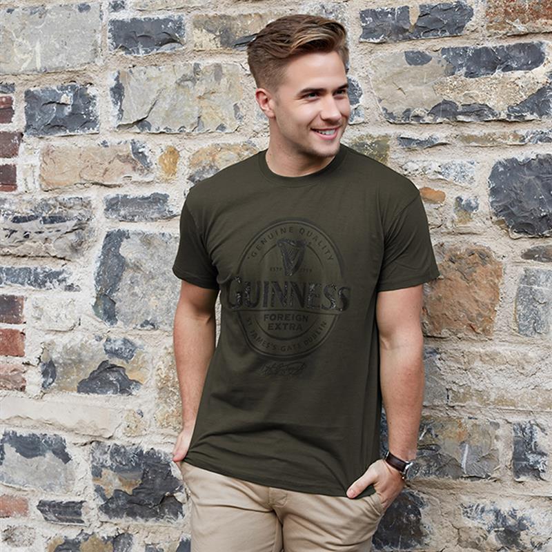 Guinness Khaki Foreign Extra Stout T-Shirt