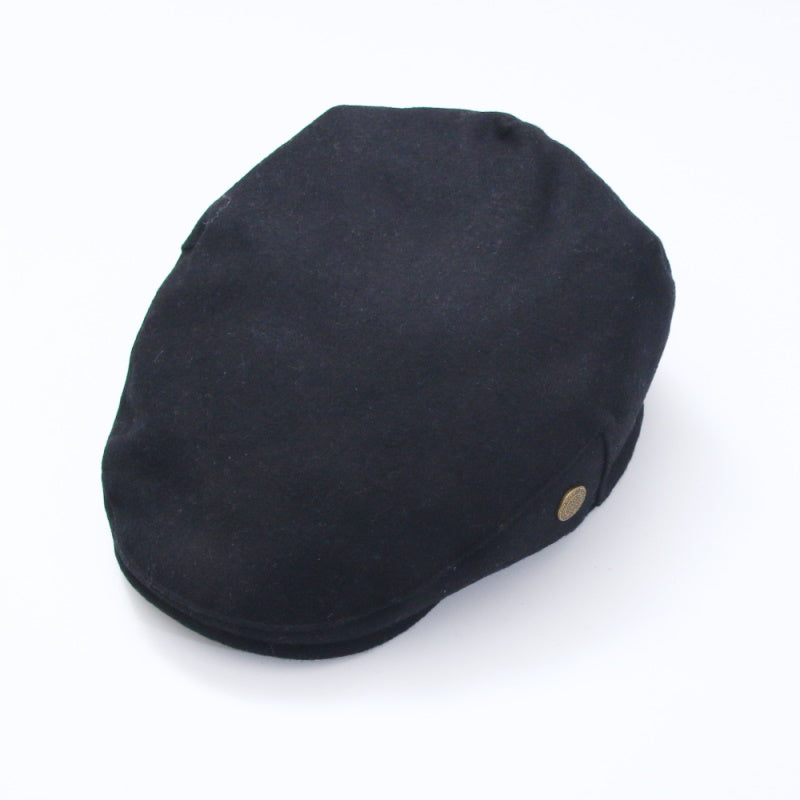 Mens Tweed Countryman Black Hat