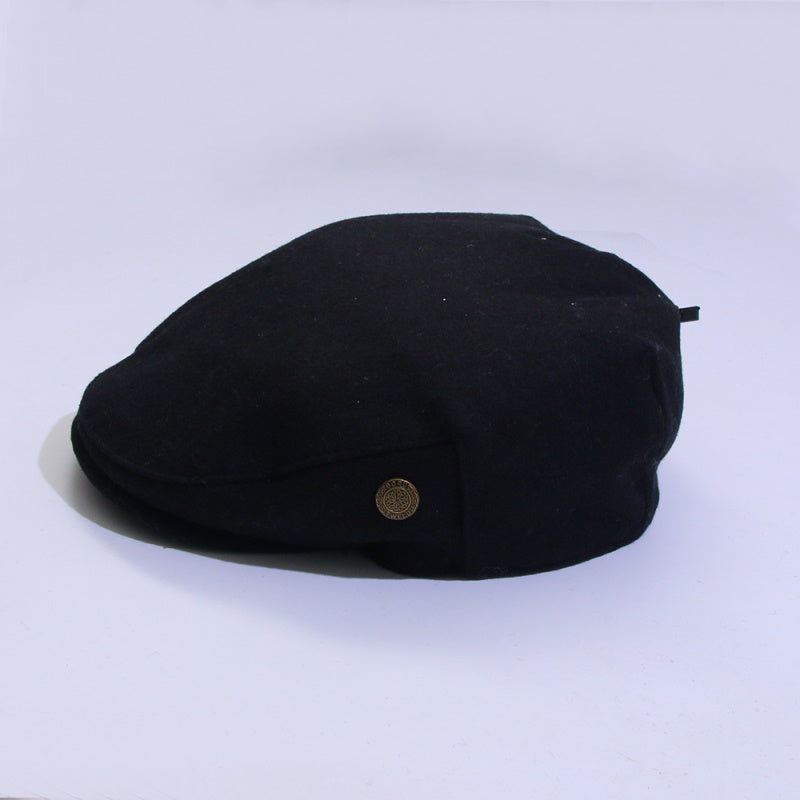 Mens Tweed Countryman Black Hat