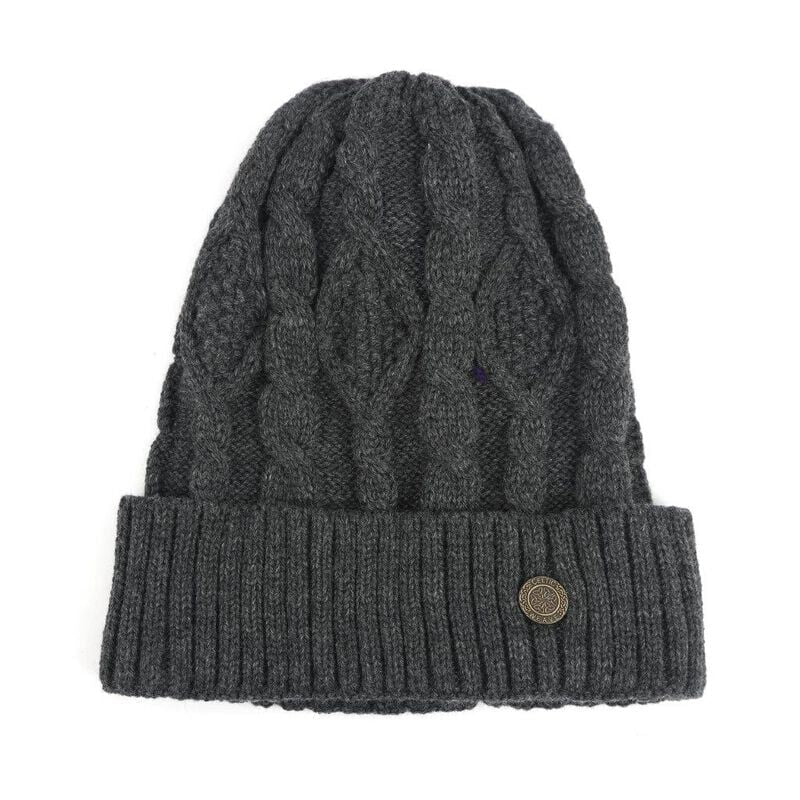 Celtic Weave Unisex Beanie Grey