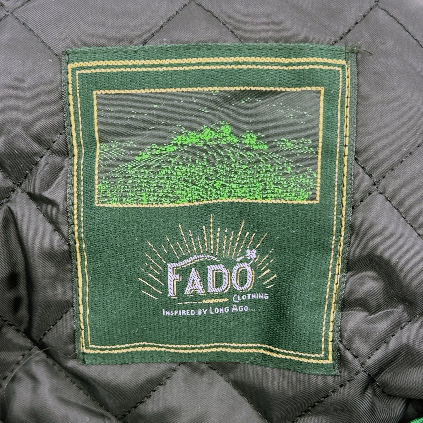Fado Kids Tweed Green Box Flat Cap