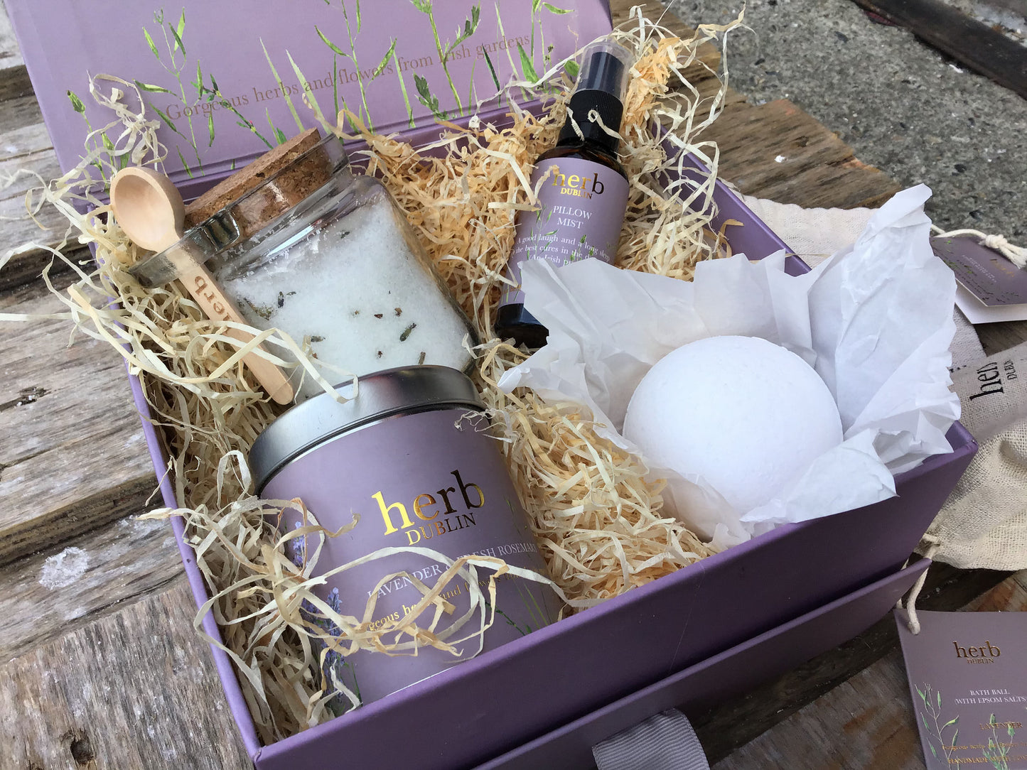 Herb Dublin Wellness Sleep Hamper