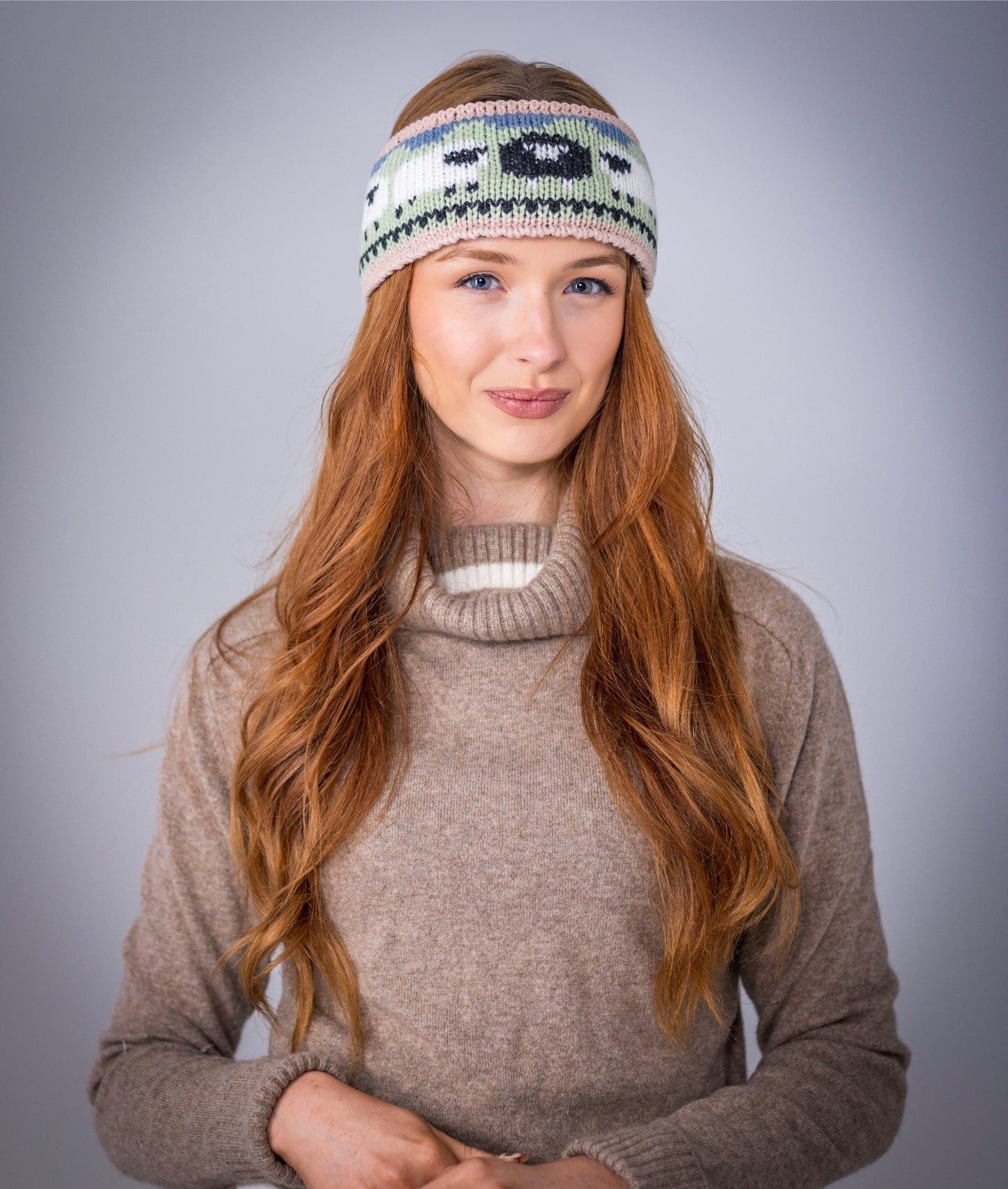 Sheep Headband Blush