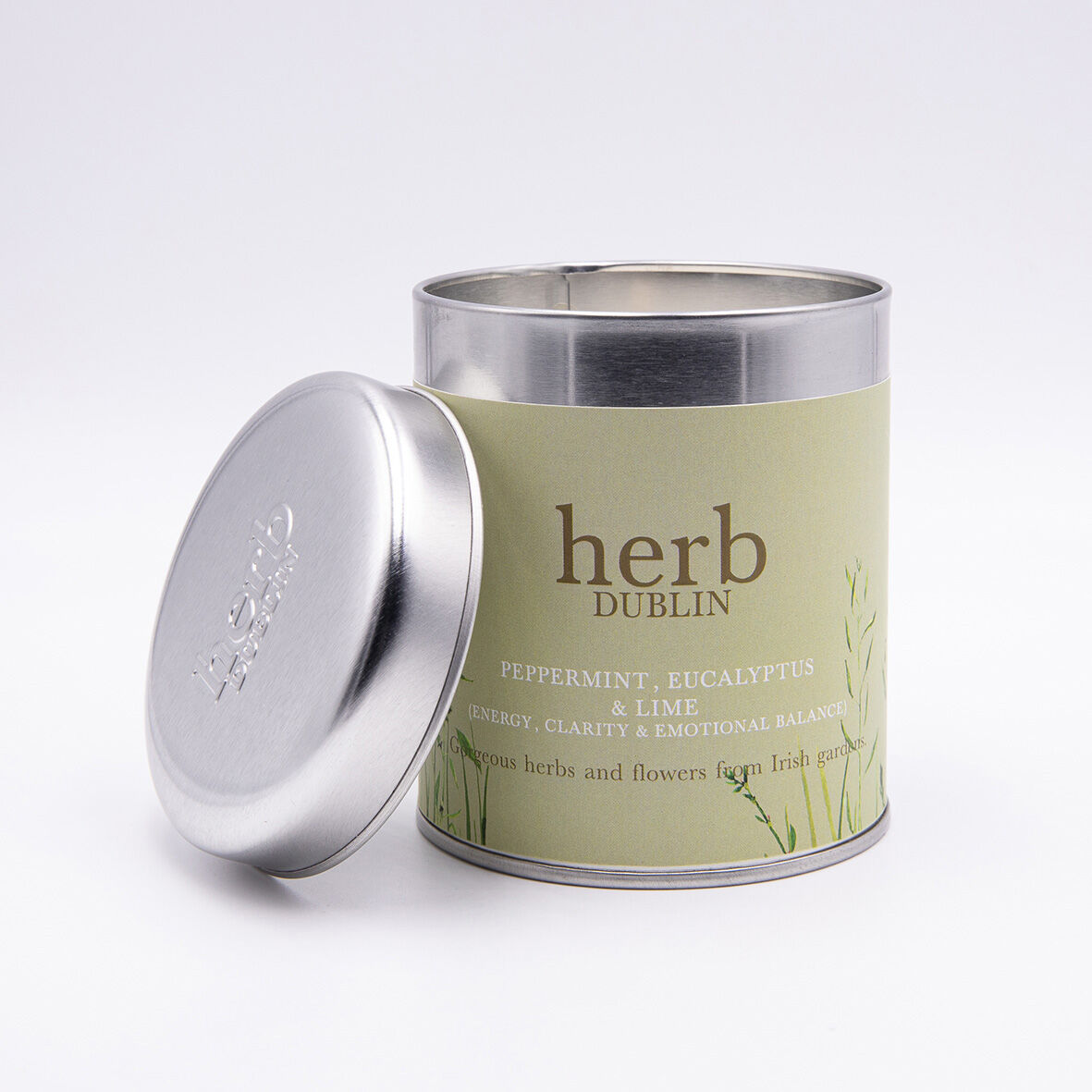 Peppermint Eucalyptus & Lime Tin Candle