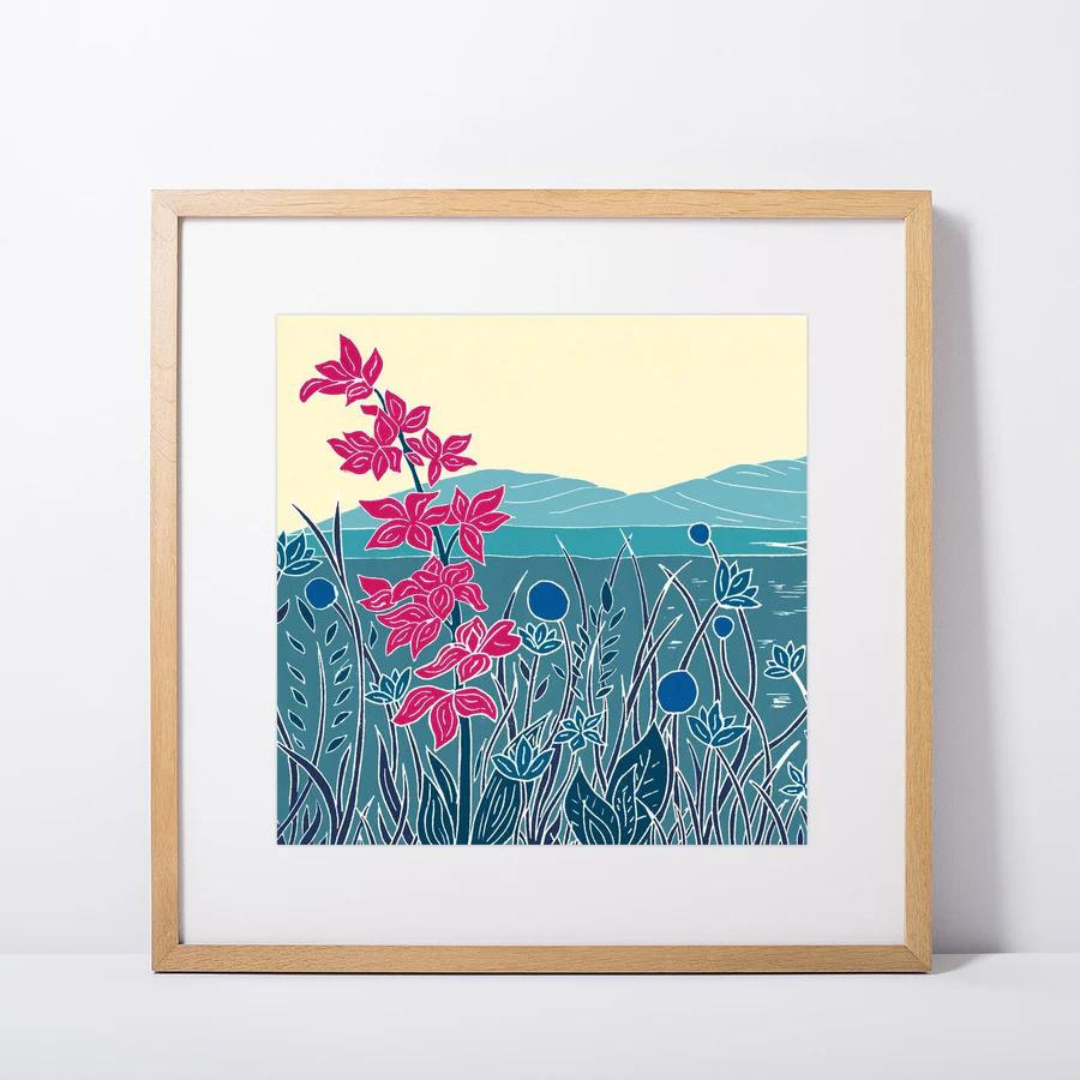 Mullaghmore Lino Print