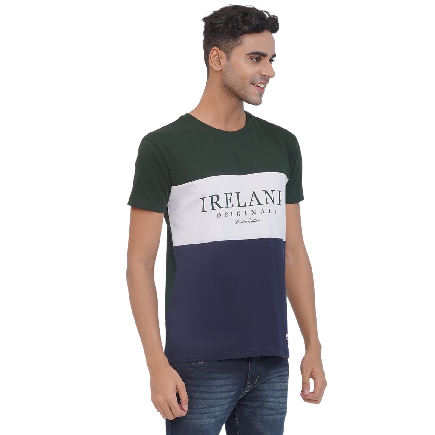 Men's Ireland Color Block T-shirt