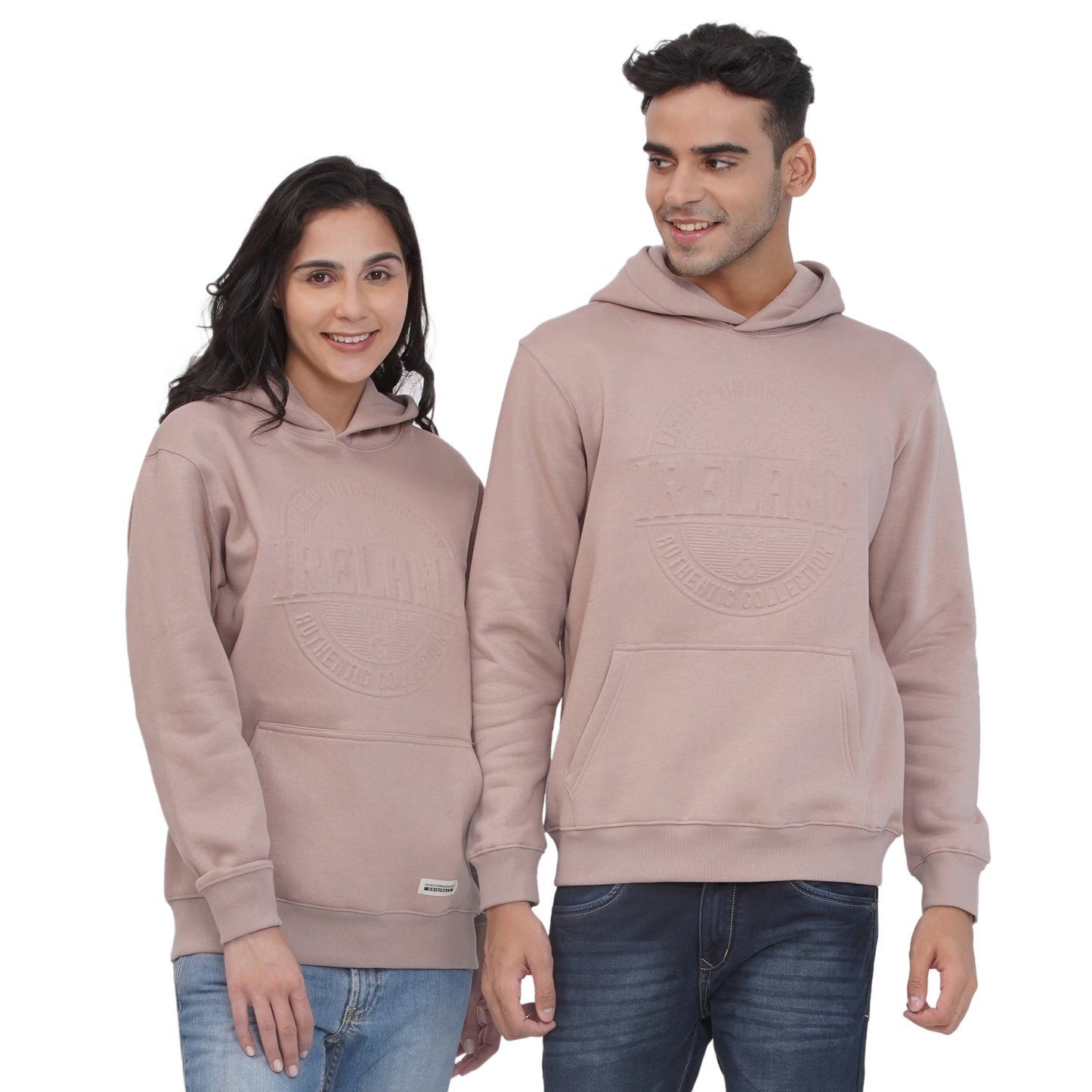 Unisex Ireland Limited Vintage Embossed Mushroom Hoodie