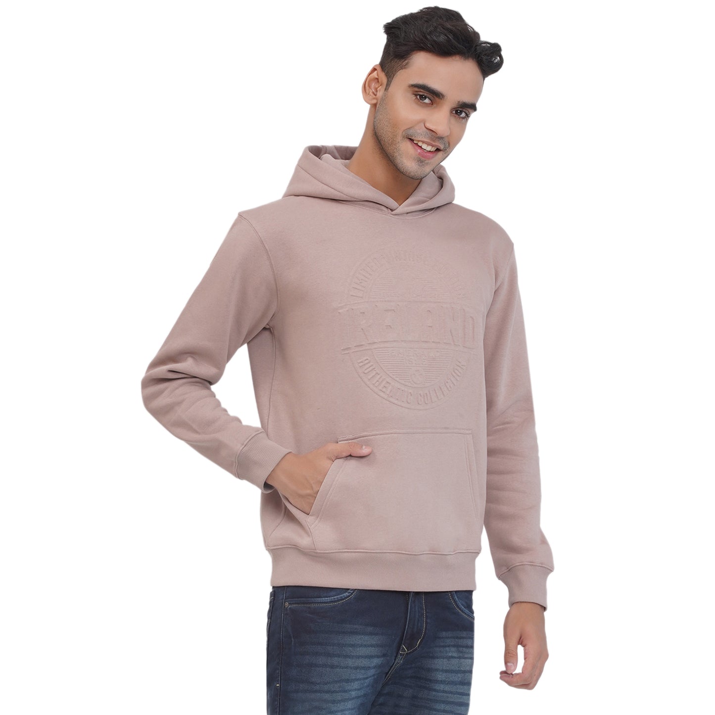 Unisex Ireland Limited Vintage Embossed Mushroom Hoodie