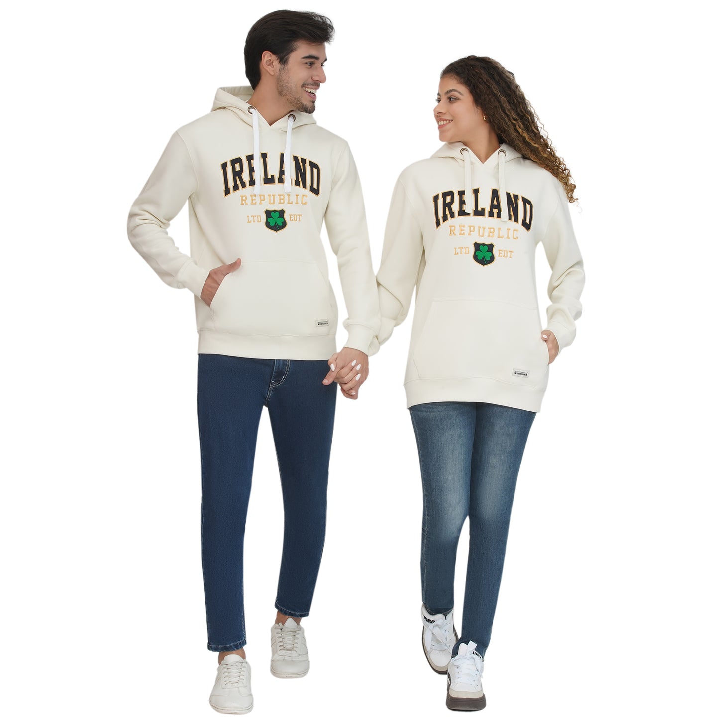 Unisex Ireland Republic Limited Edition Latte Hoodie