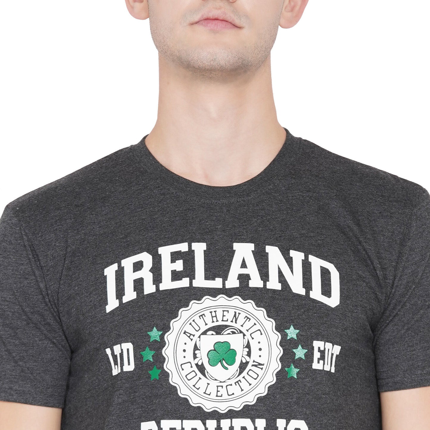 Unisex Ireland Republic T-Shirt Dark Grey