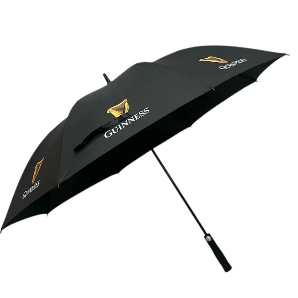 Guinness Black Golf Umbrella