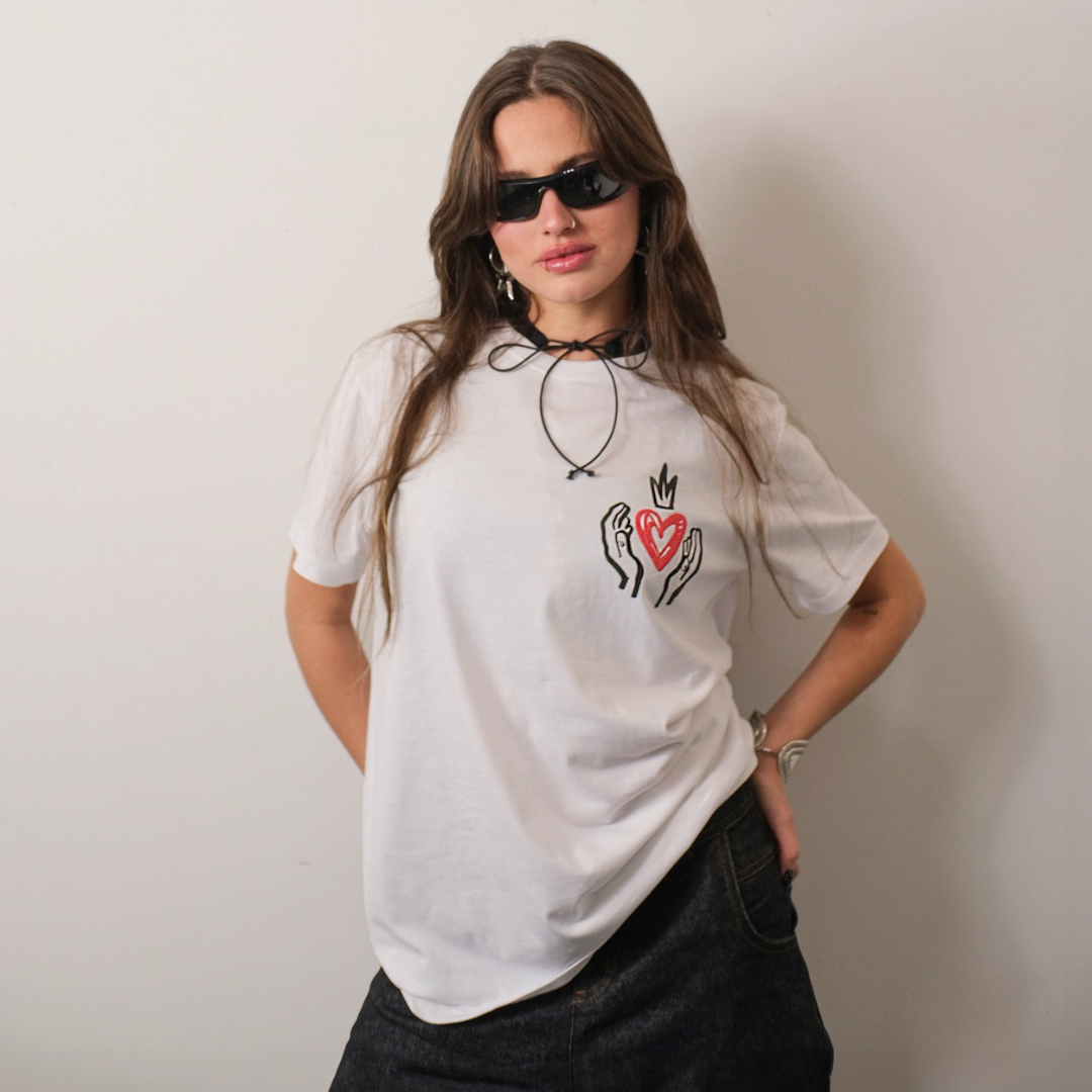 Unisex Love, Loyalty and Friendship White T-Shirt