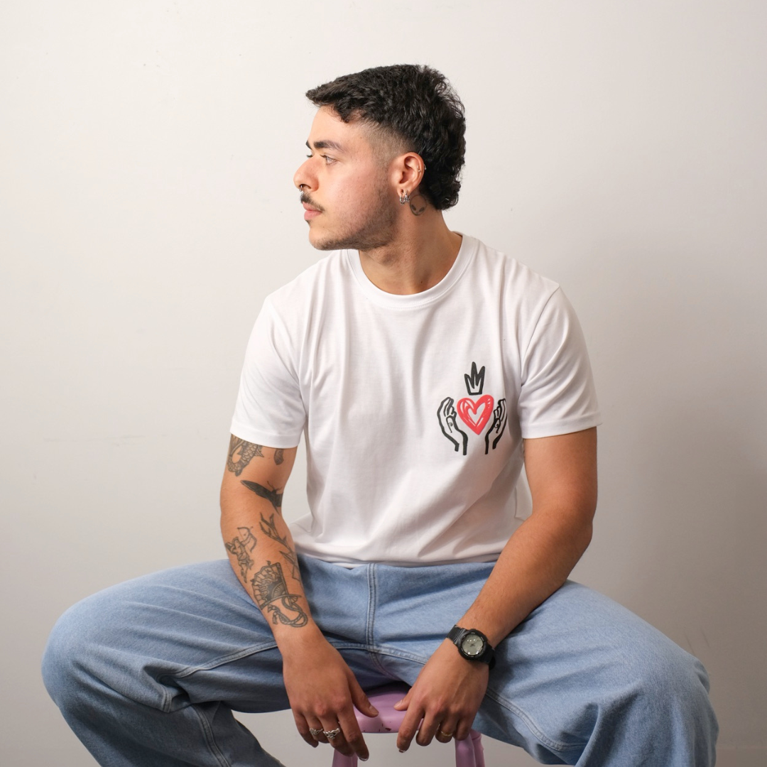 Unisex Love, Loyalty and Friendship White T-Shirt