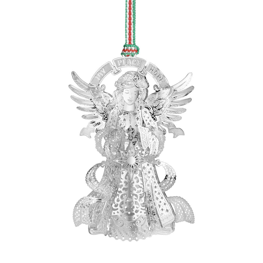Angel with Star Christmas Tree Ornament