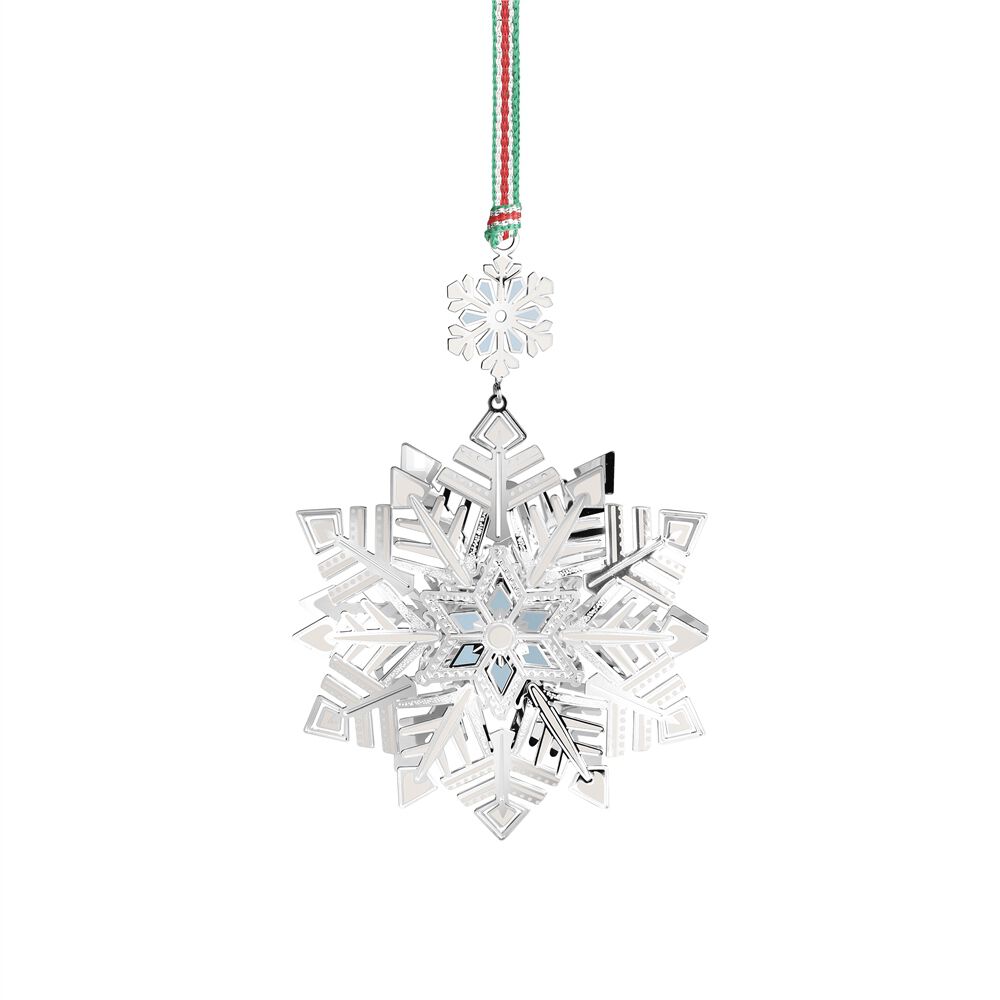 Snowflake Christmas Tree Ornament