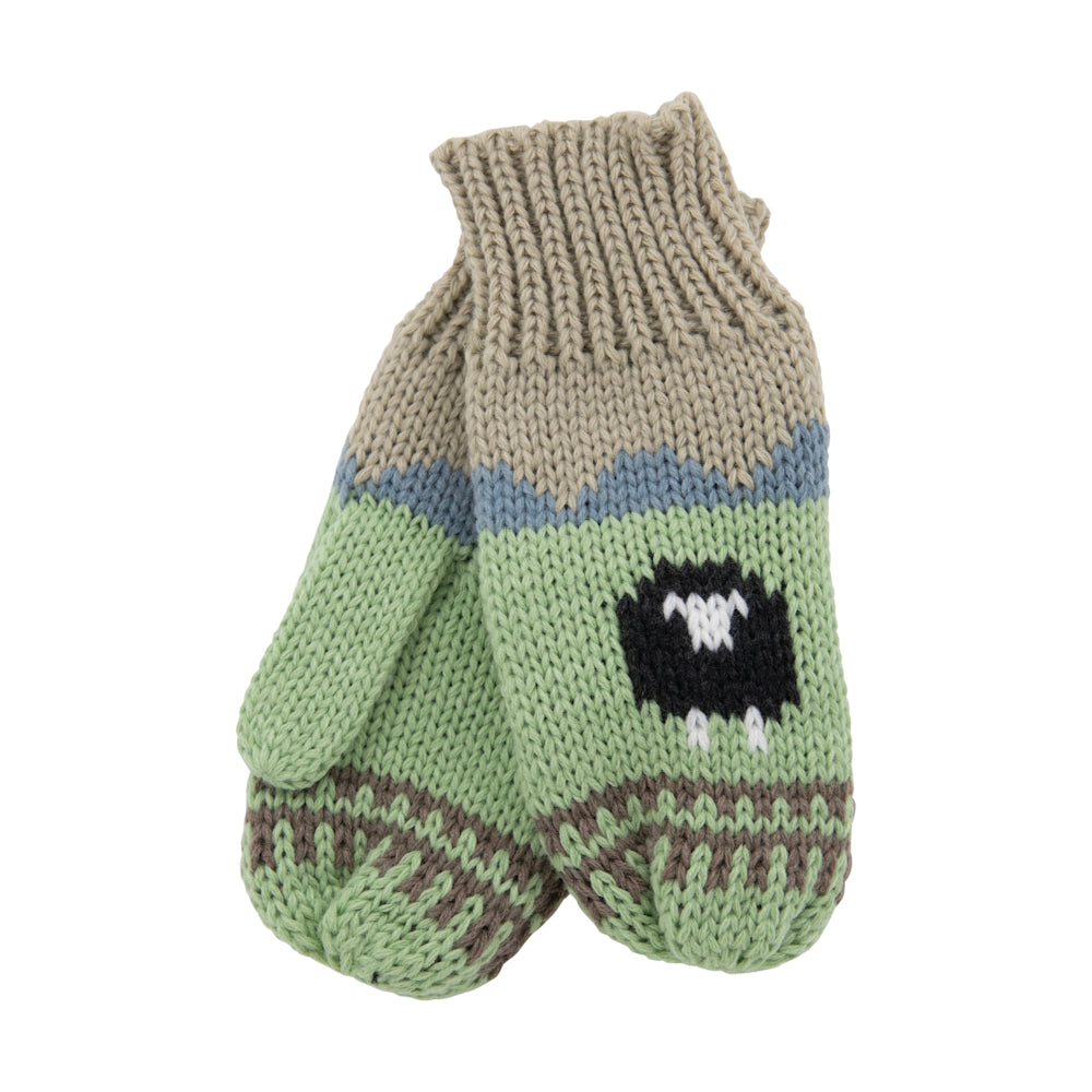 Aran Pebble Sheep Mitts