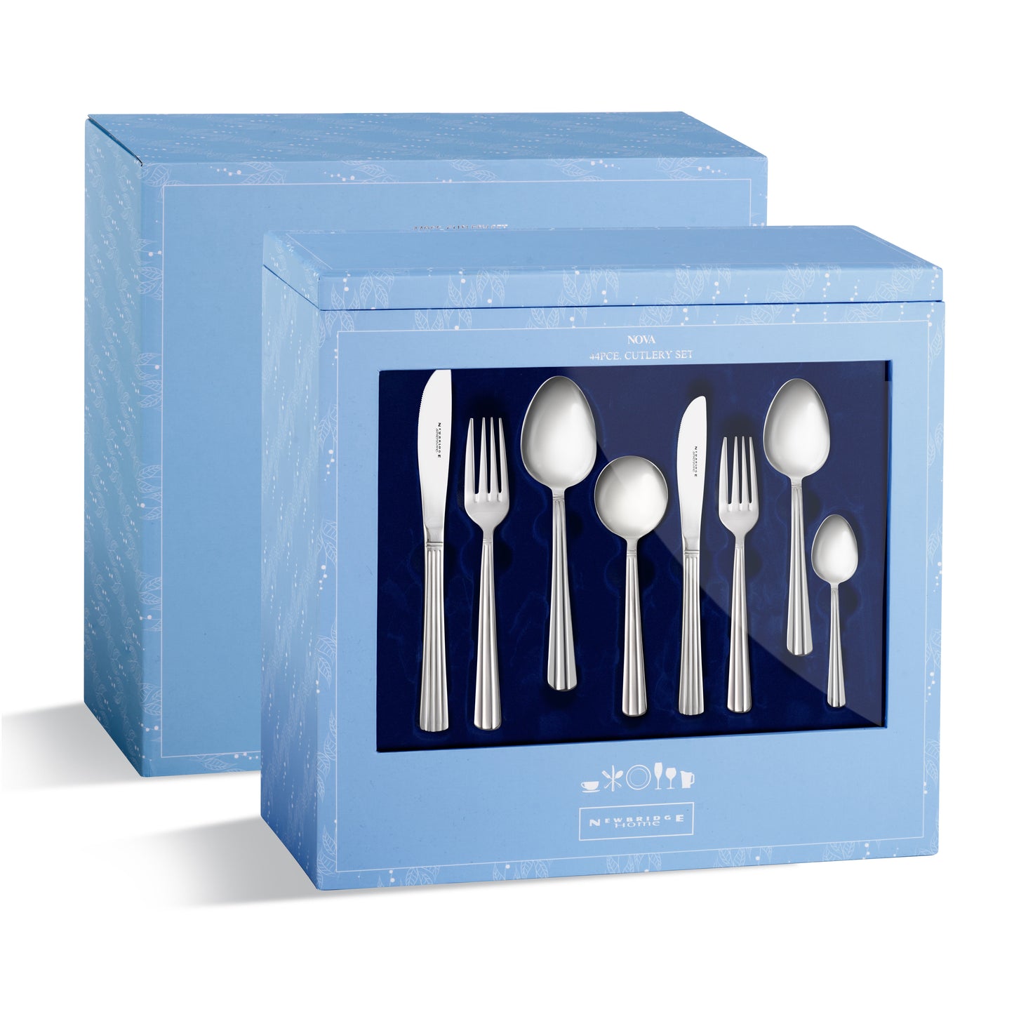 Newbridge Silverware Nova Stainless Steel 44 Piece Cutlery Gift Set