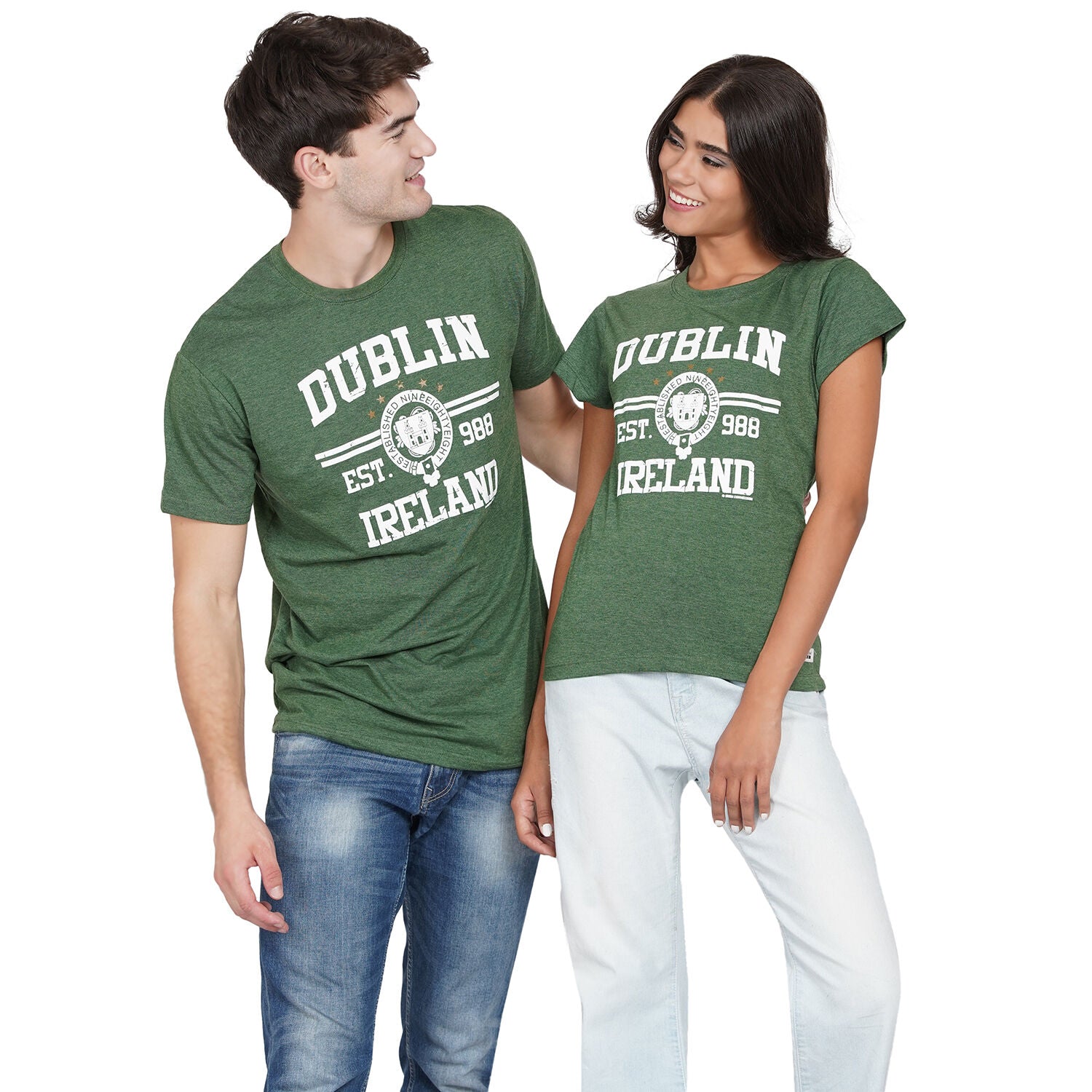 Unisex Dublin Ireland Green T-Shirt