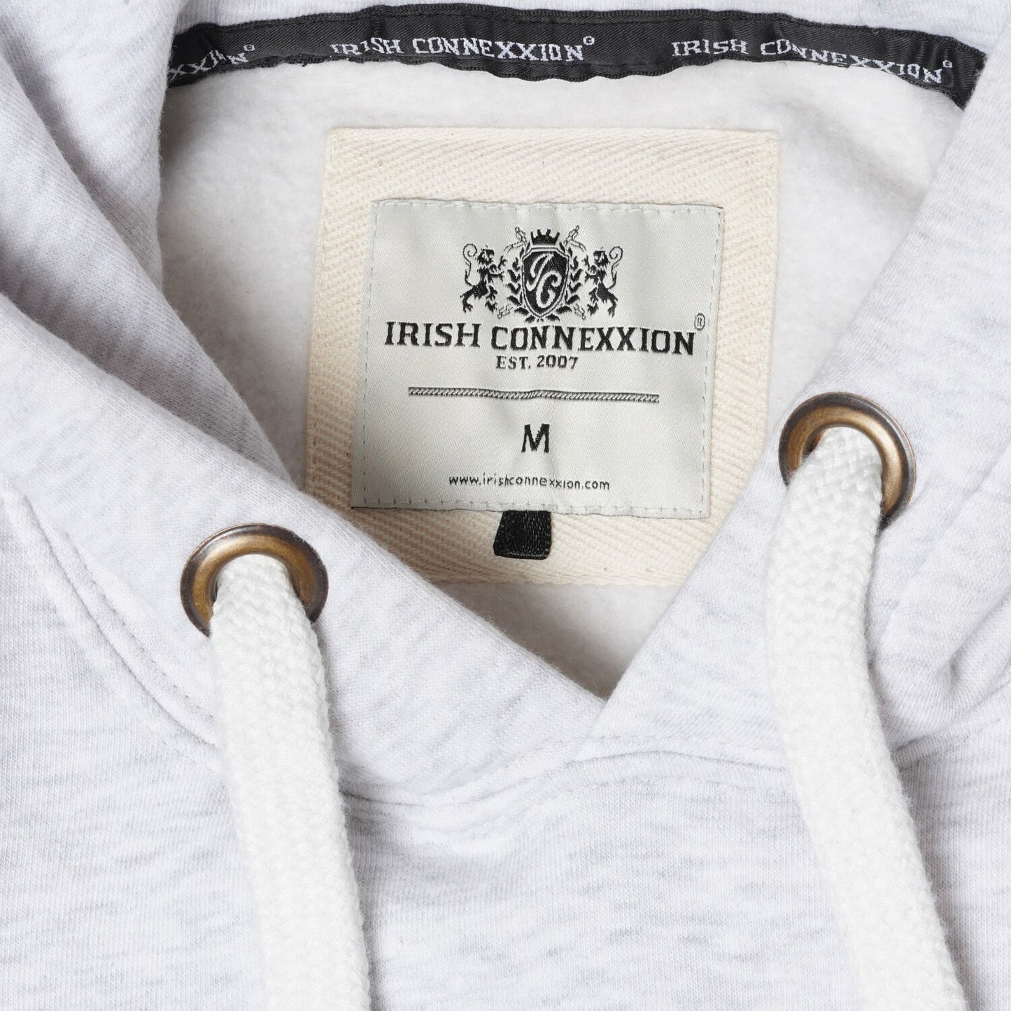 Unisex Dublin 988 Stamp Stars Hood Ash Grey