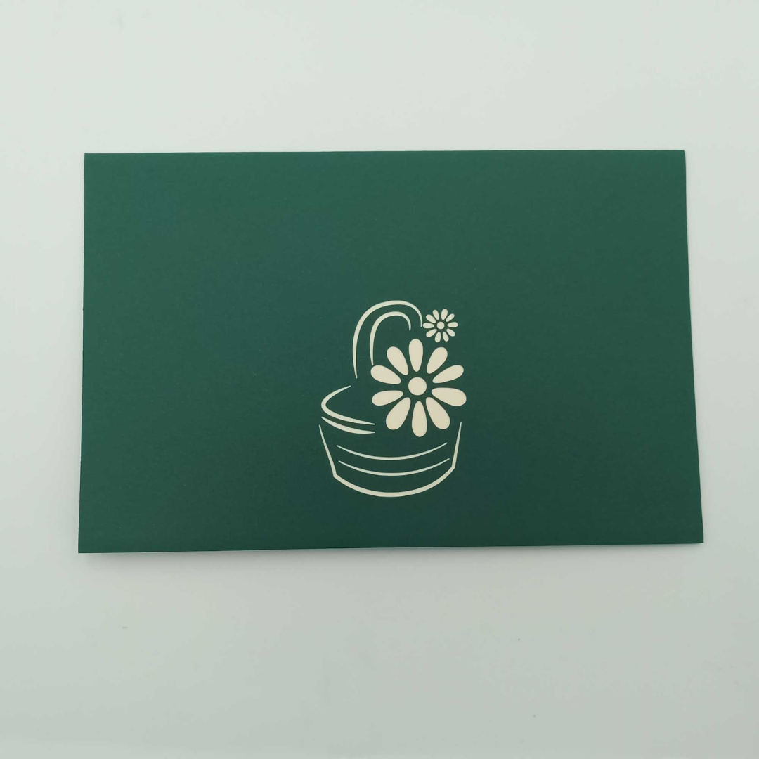 Daisy Bouquet Pop-up Card