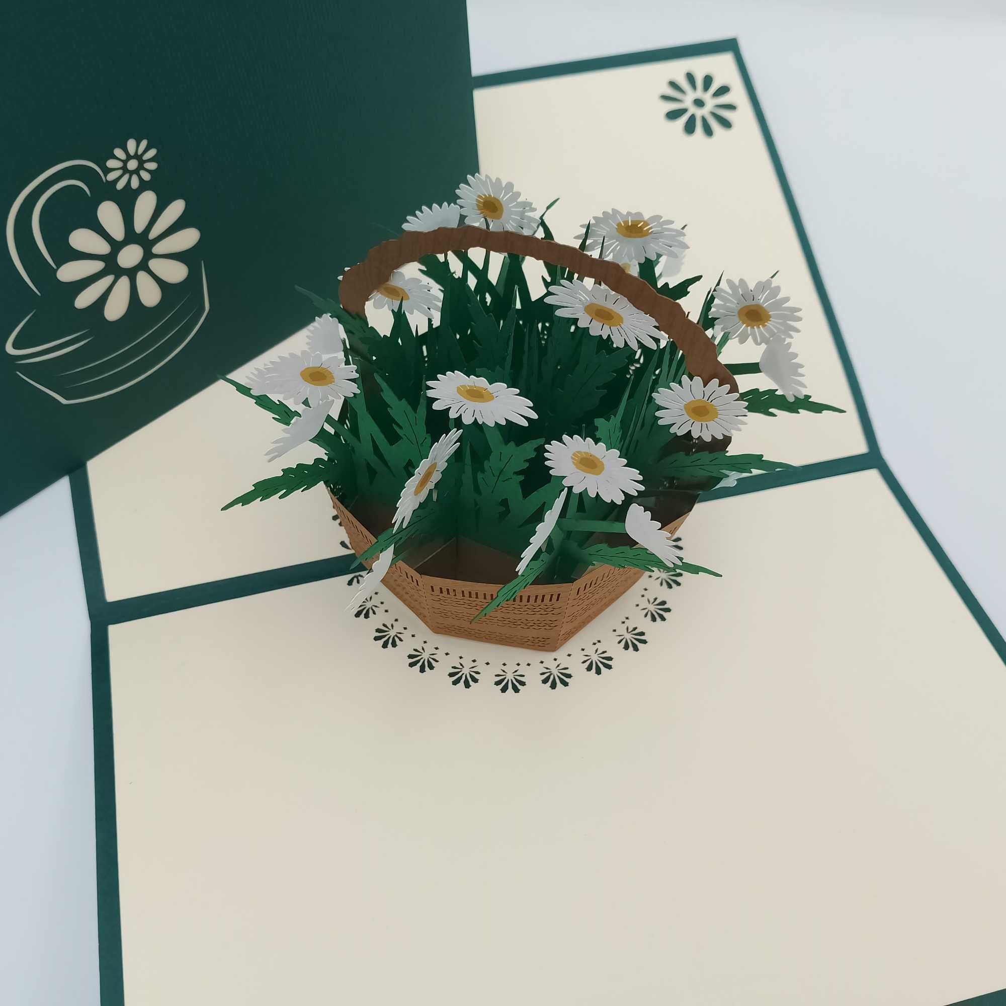 Daisy Bouquet Pop-up Card
