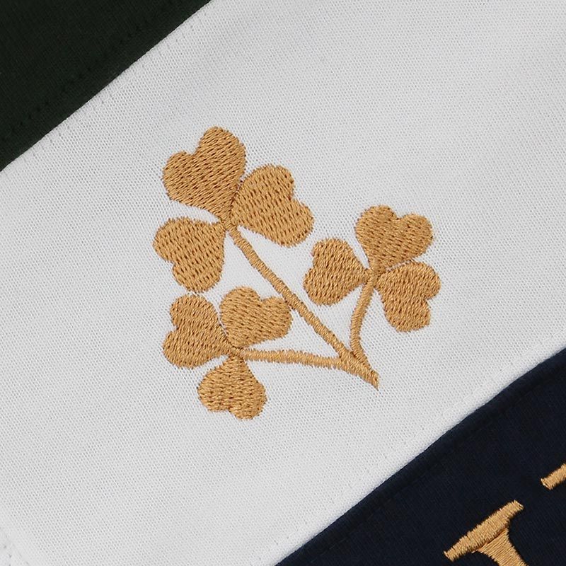 Ireland Short Sleeve Striped Rugby Shirt