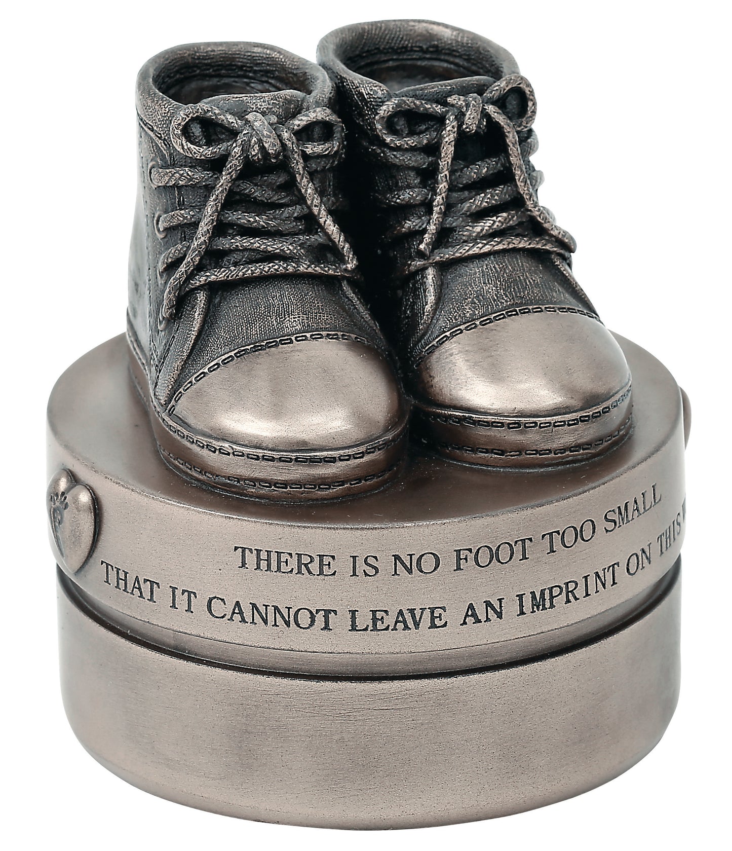 Baby Boy Booties Trinket Box
