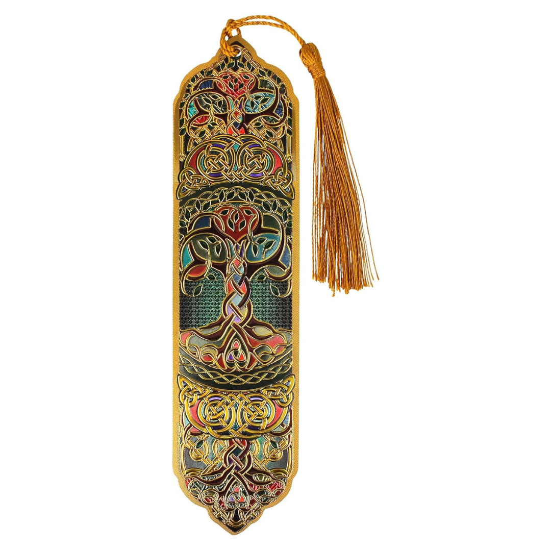 Celtic Tree of Life Foil Bookmark