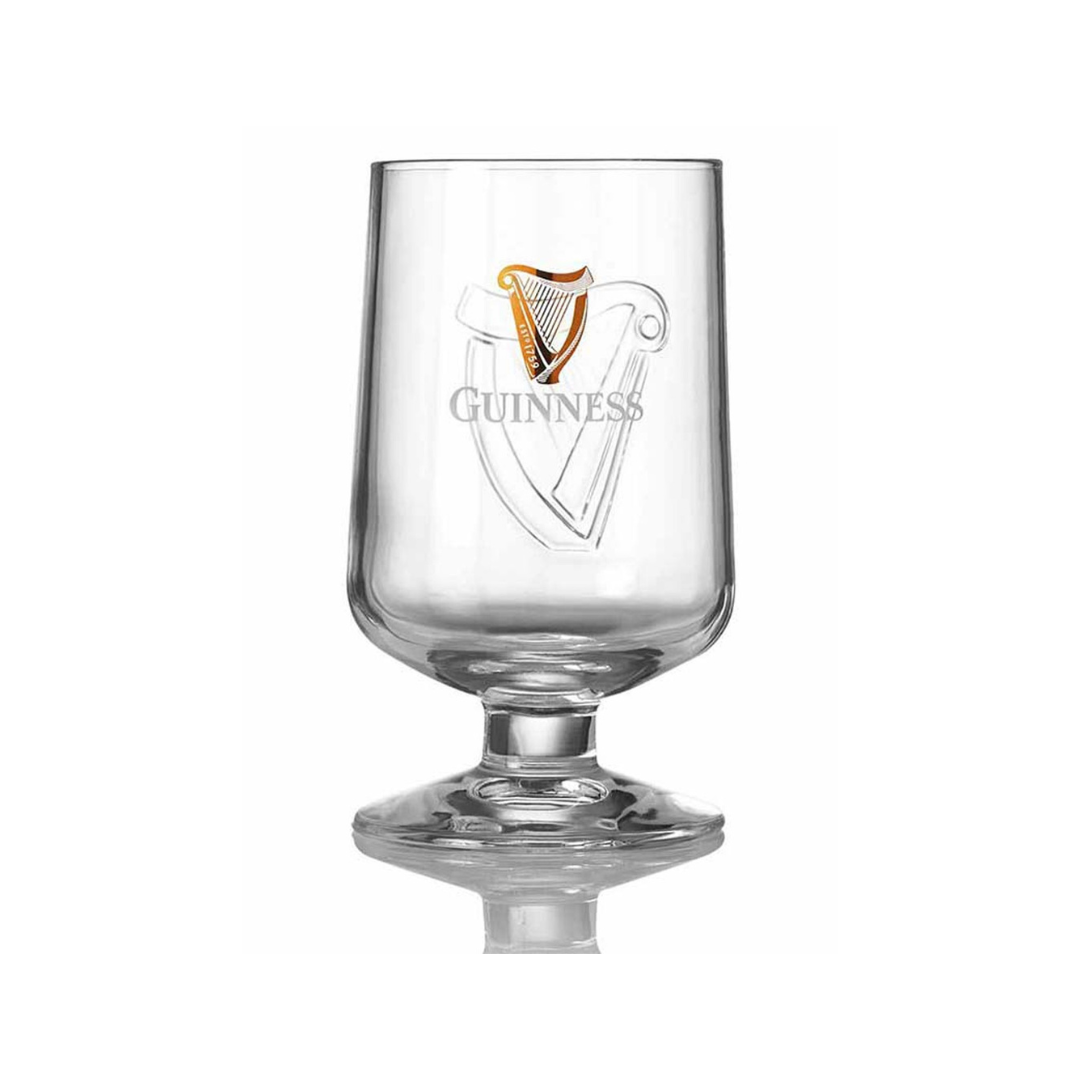 Guinness Embossed Victoria 2 Pack Goblet Stem Glass