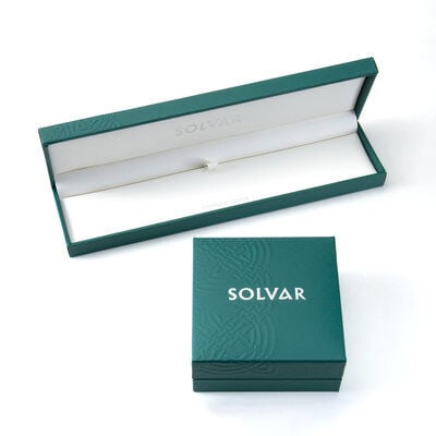 Steel Bracelet With Engraved Celtic Knot Design