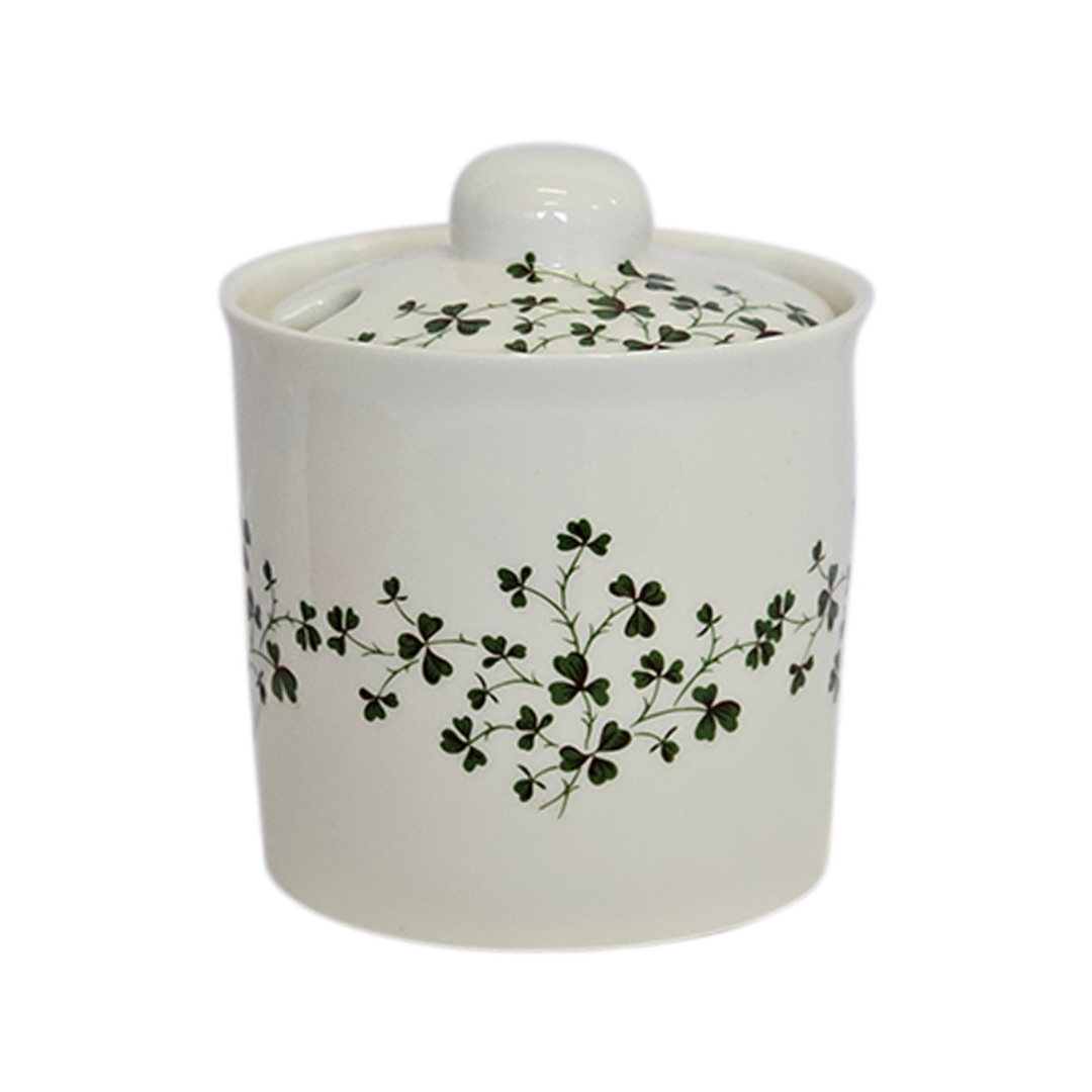 Shamrock Covered Sugar Bowl