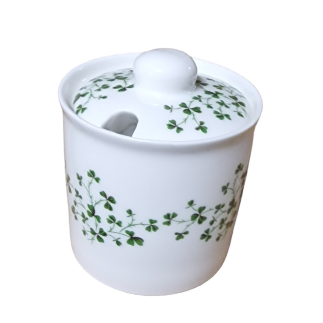 Shamrock Covered Sugar Bowl