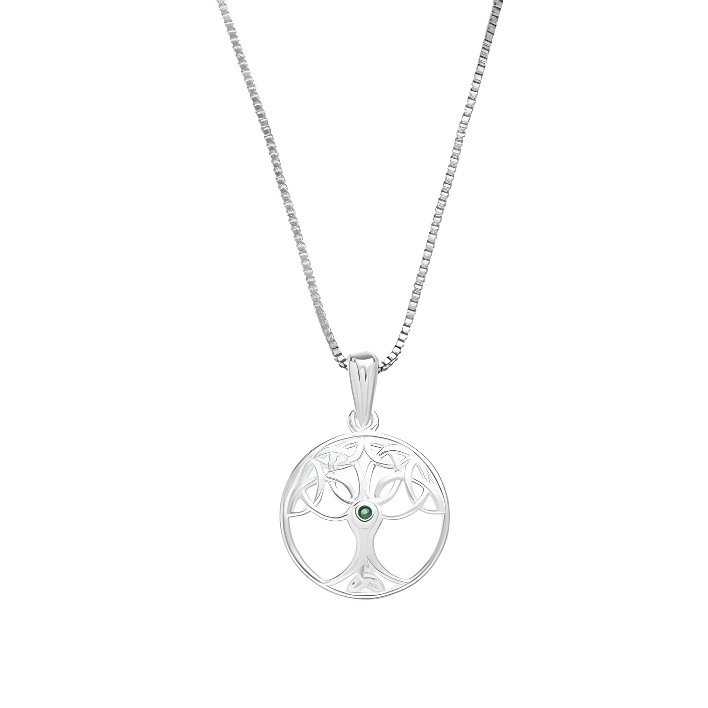 Tree Of Life Necklace Sterling Silver