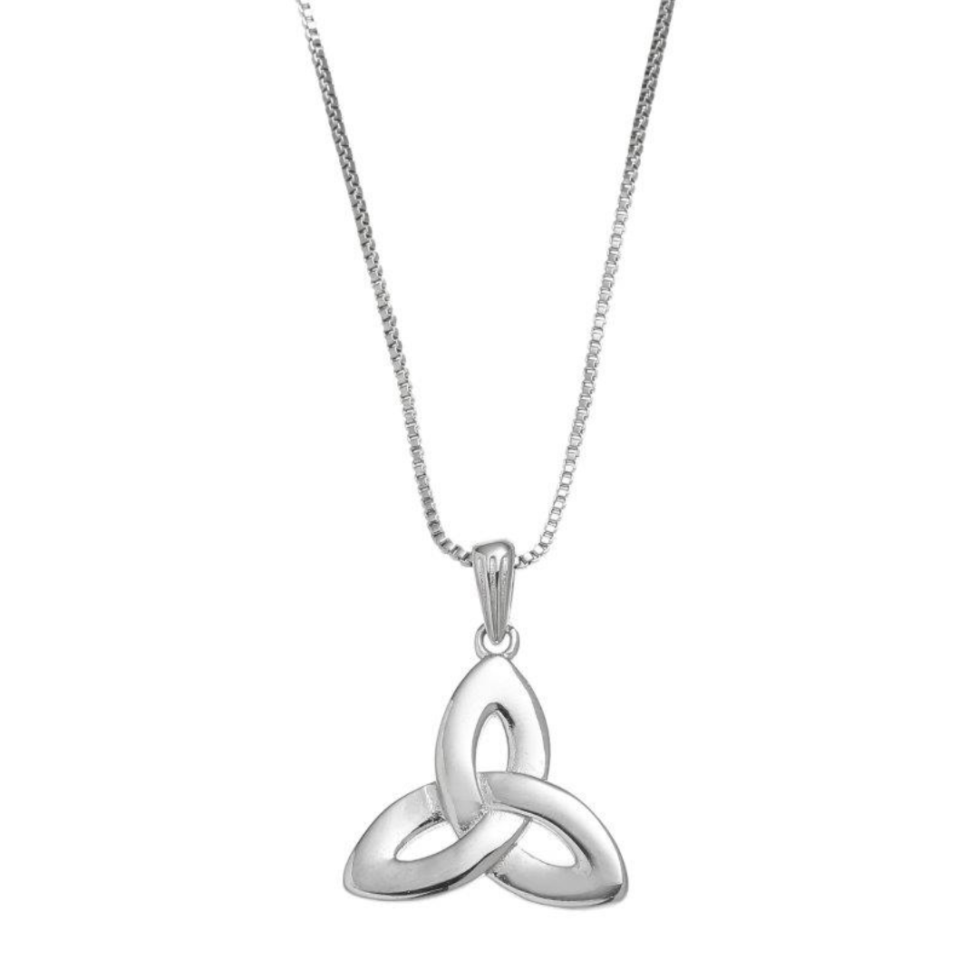 Sterling Silver Trinity Necklace