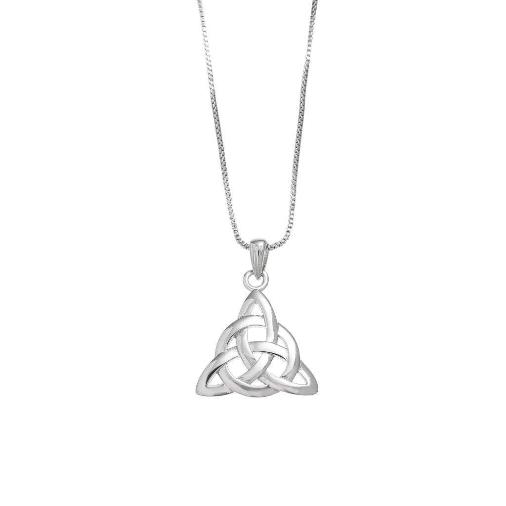Sterling Silver Trinity Circle Pendant