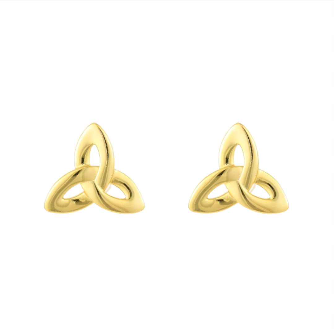 Gold Vermeil Trinity Earrings