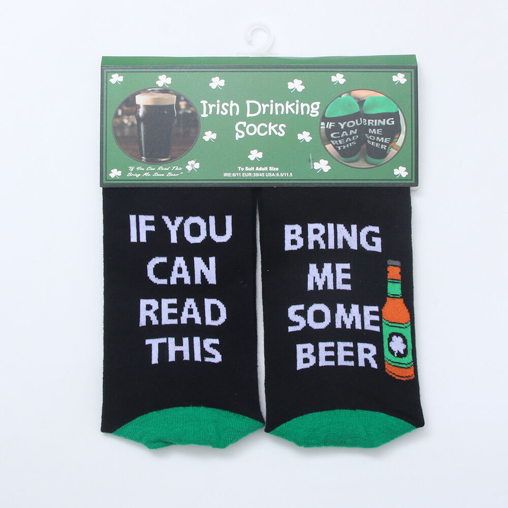 Irish Drinking Socks