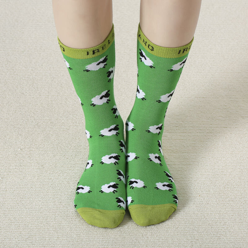 Ireland Multi-coloured Sheep Socks 3 Pack