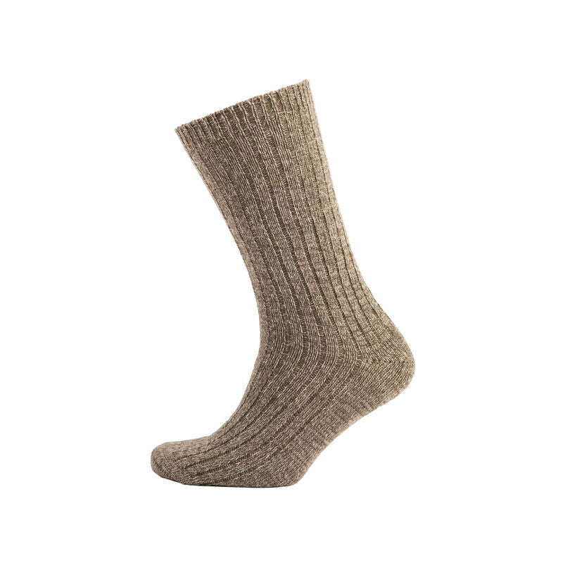 Merino Mix Walking Sock 2 Pack StoneCream Marl
