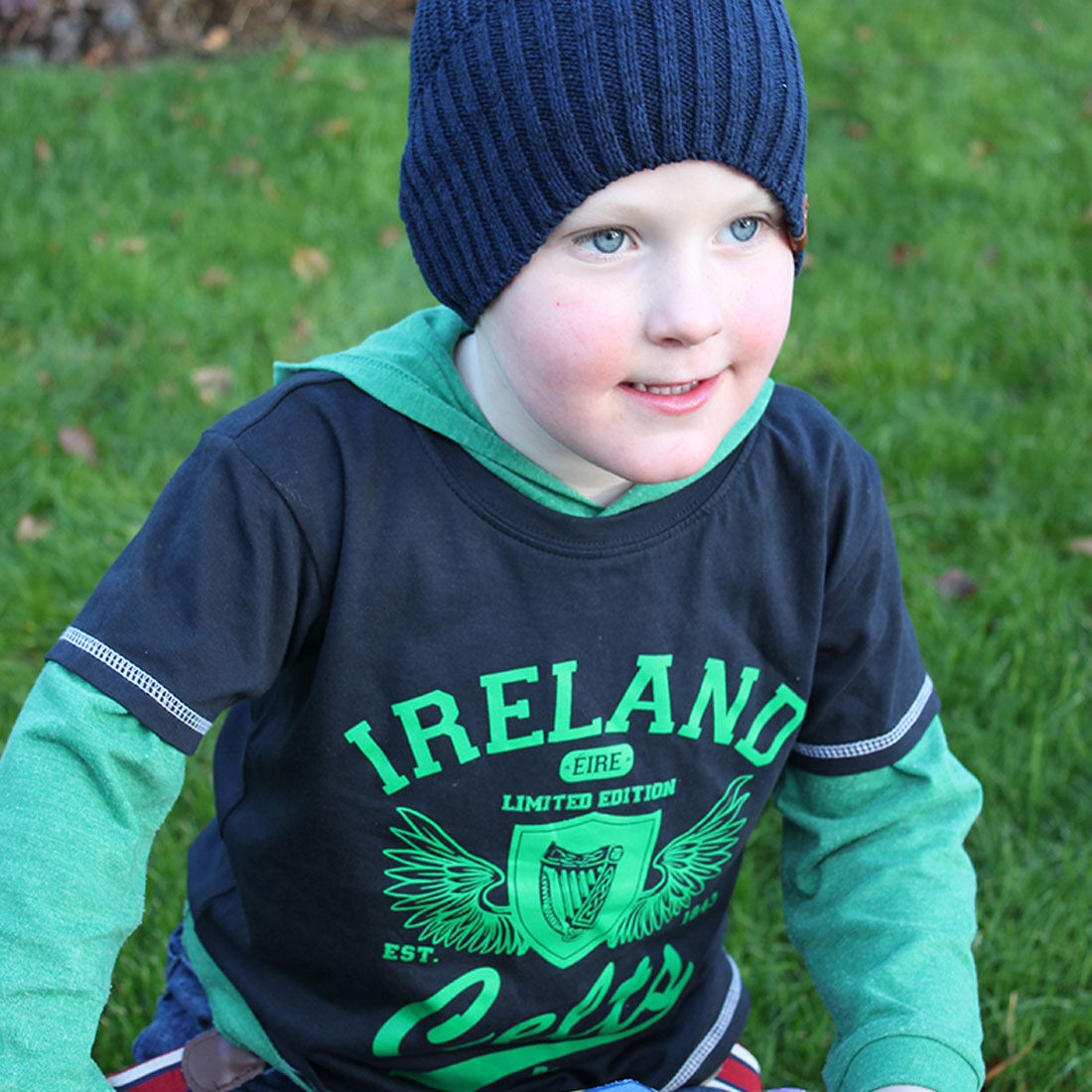 Kids Ireland Limited Edition Harp Design T-Shirt