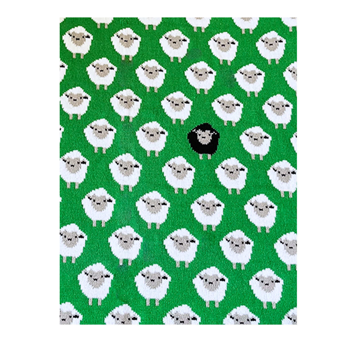 All Over Sheep Baby Blanket Green