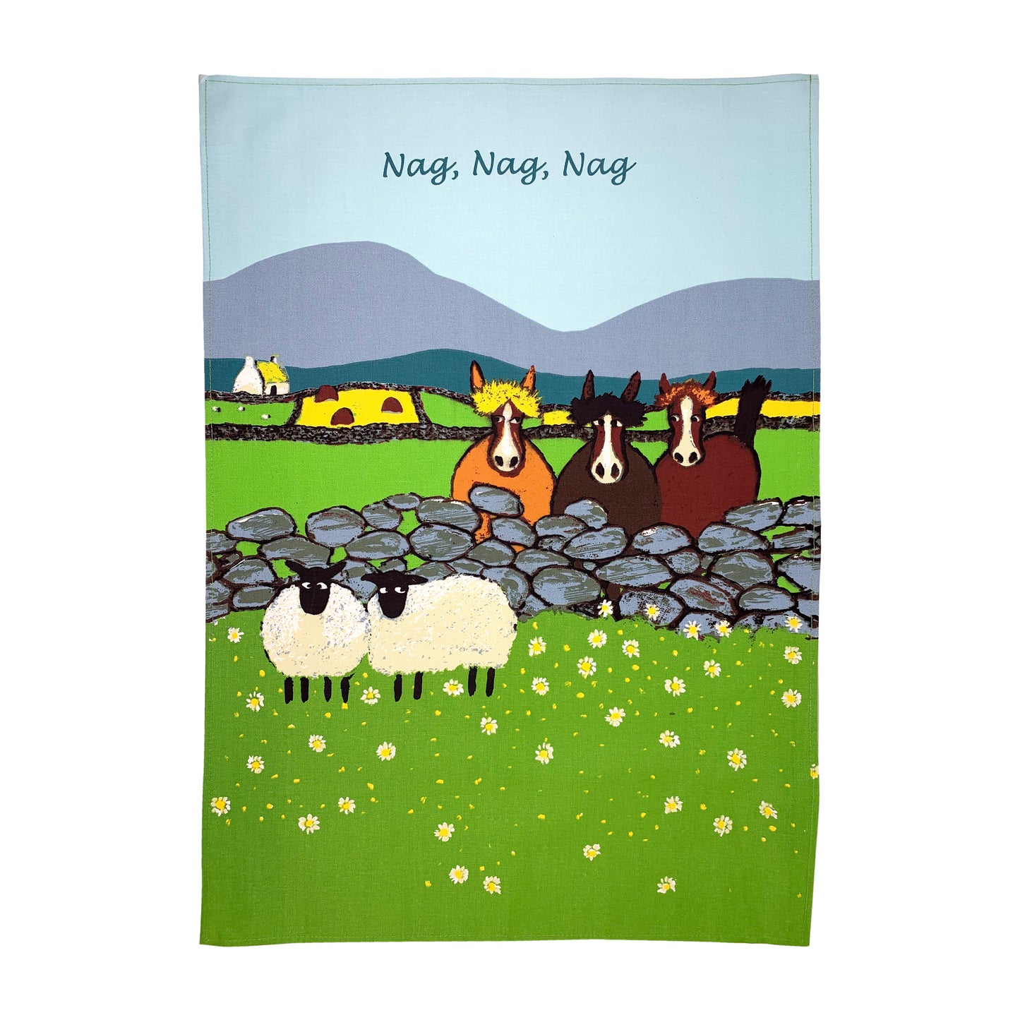 Thomas Joseph Nag Nag Nag Tea Towel