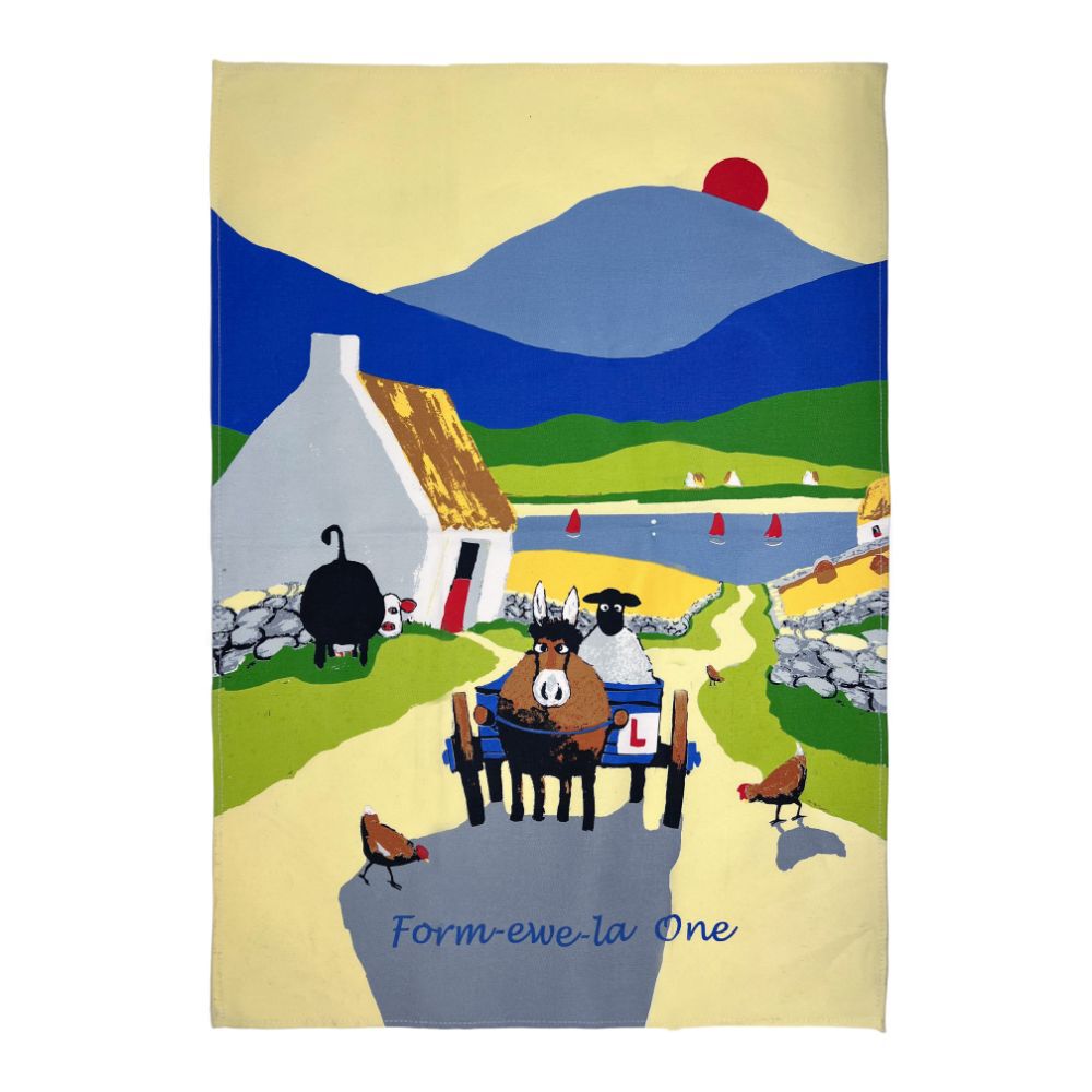 Thomas Joseph Form Ewe La One Tea Towel