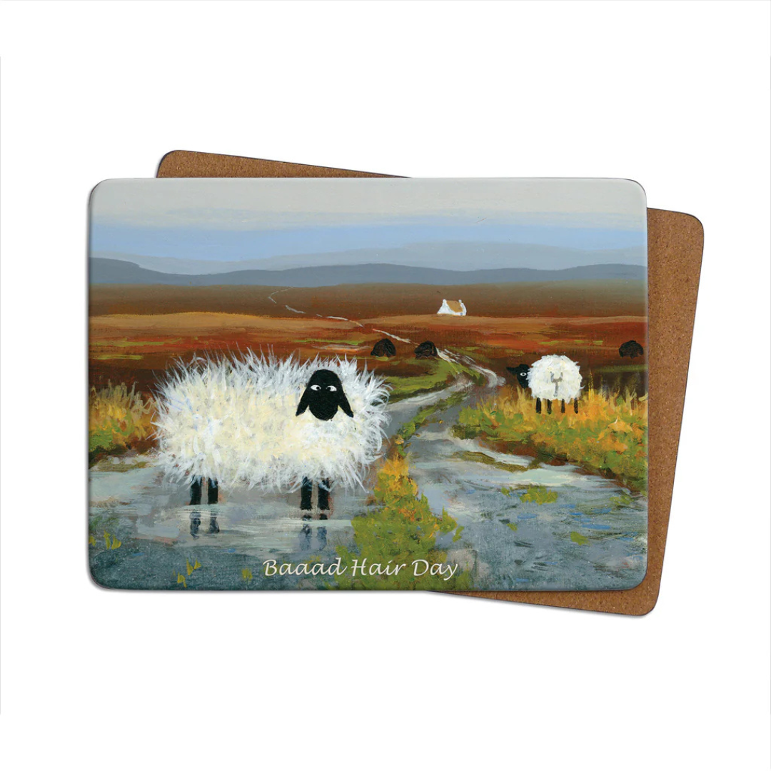 Baaad Hair Day Single Table Mat