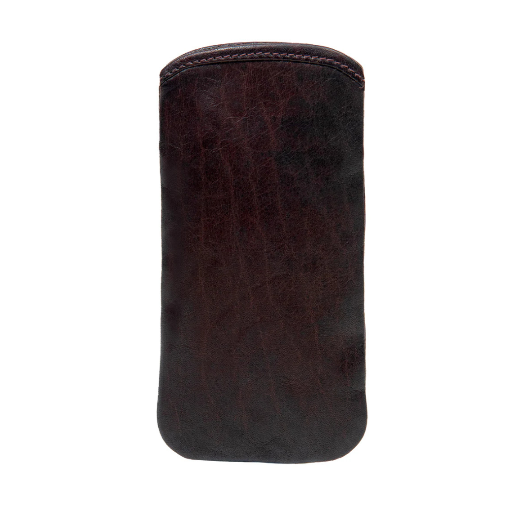 Brown Leather Readers Specs Case