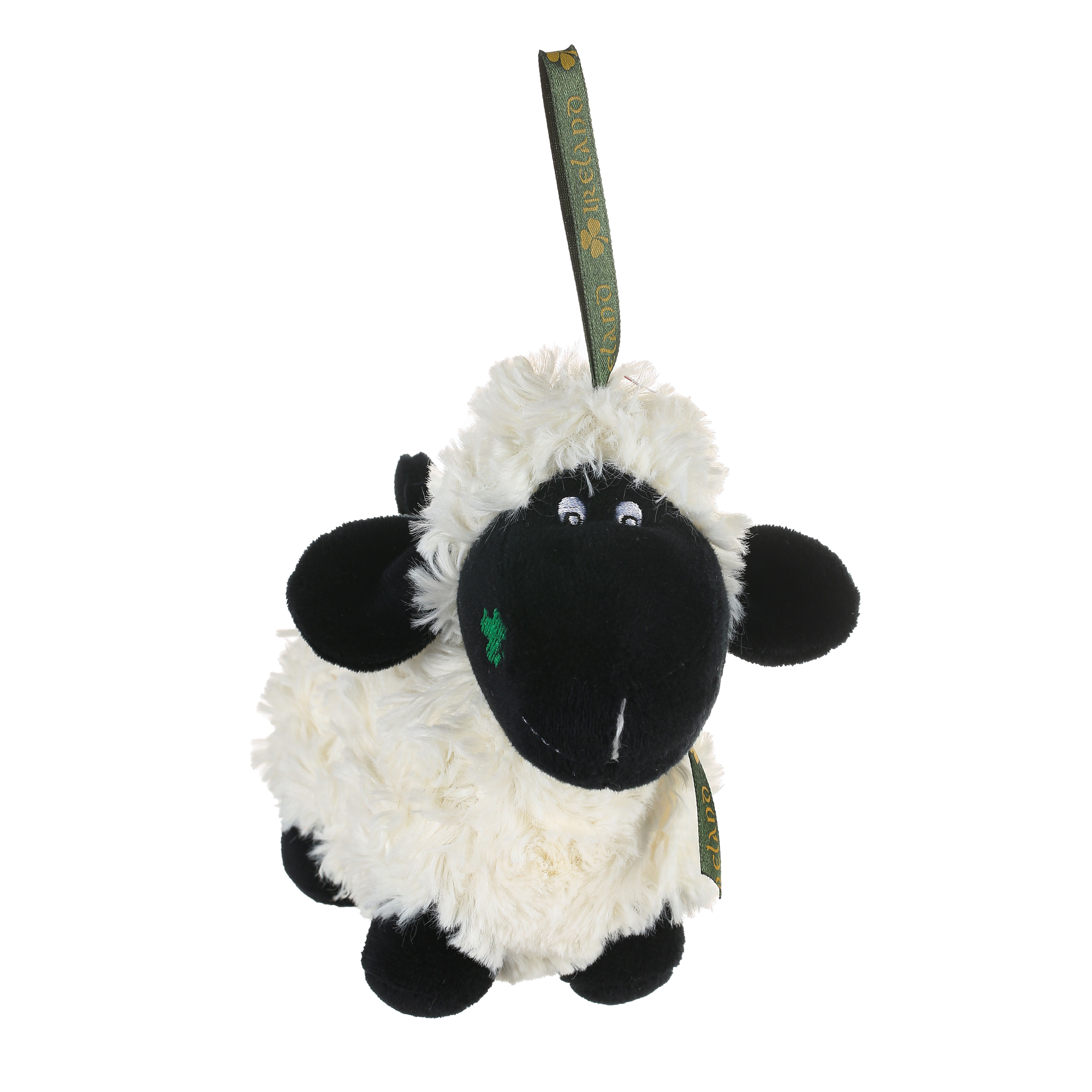 Black & White Sheep On 4 Legs Plush