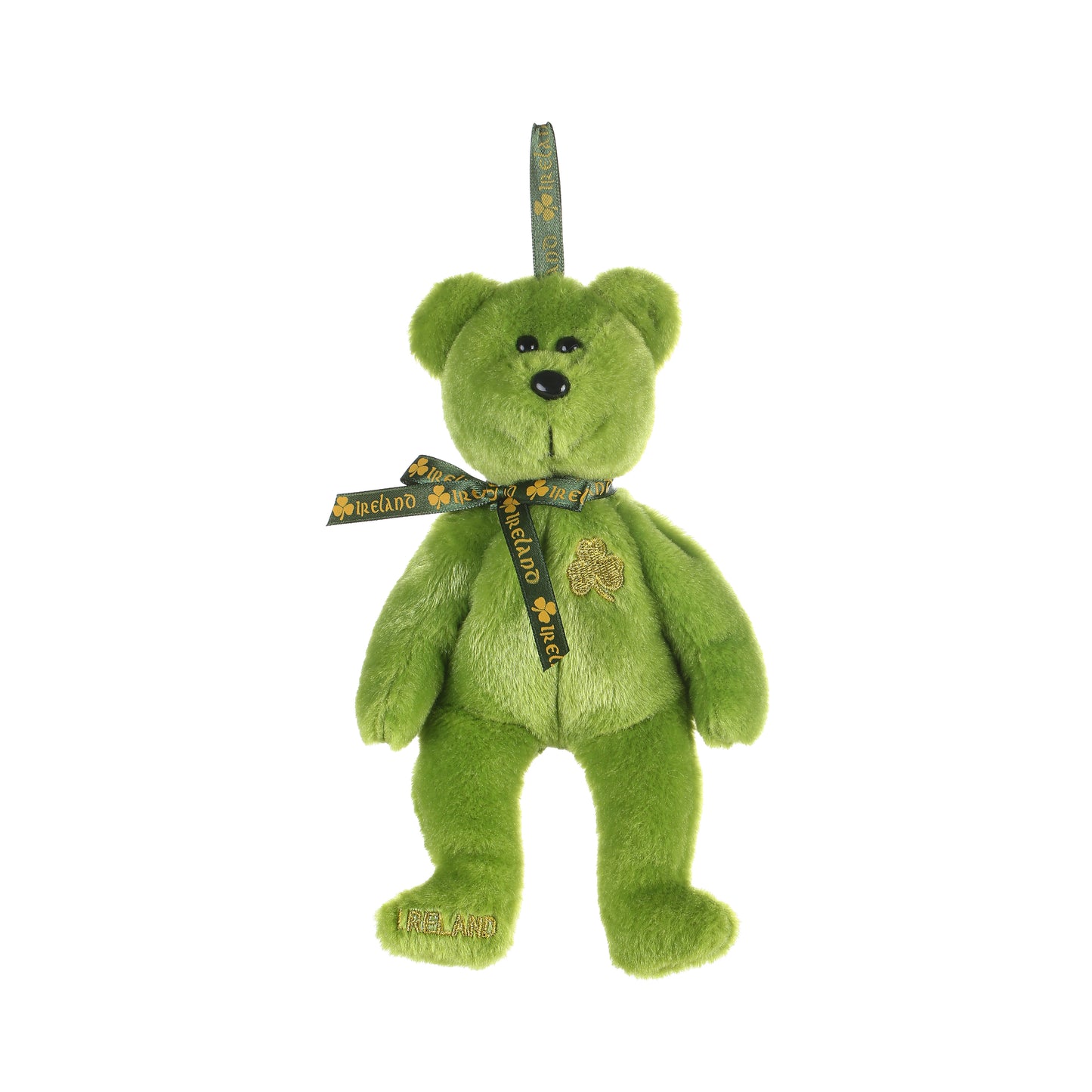 Beanie Bear Plush Green