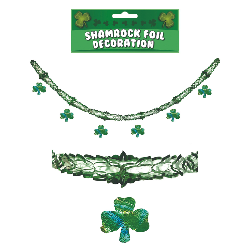 Shamrock Foil Decoration