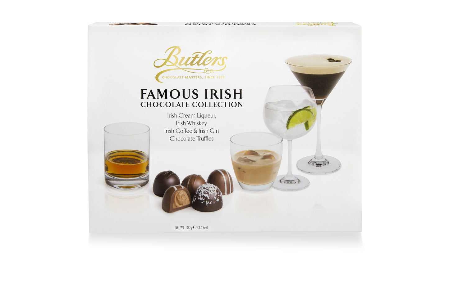 Butlers Famous Irish Chocolate Truffles Collection Box 100G