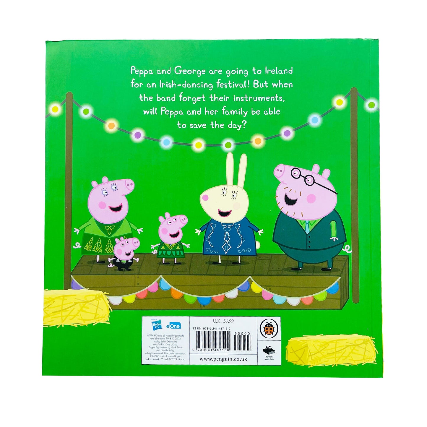 Peppa Pig 'peppa Goes To Ireland' Book